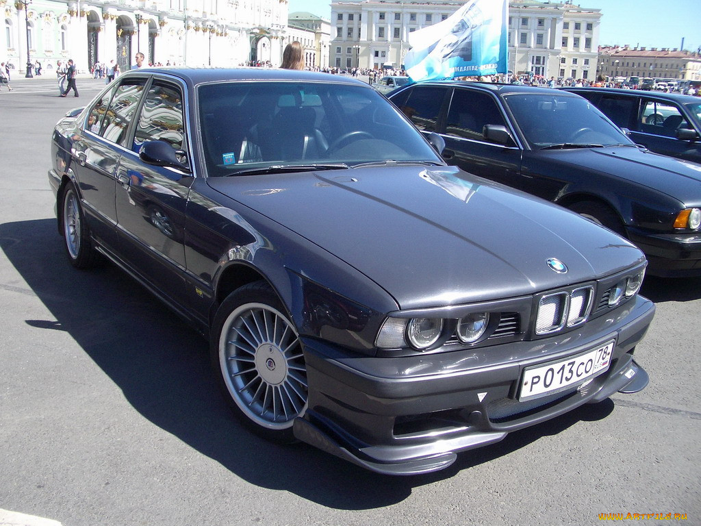 bmw, series, e34, sedan, 